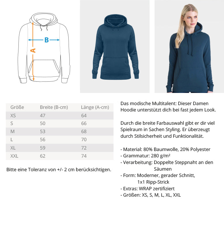 Damen Hoodie- Danke Mama