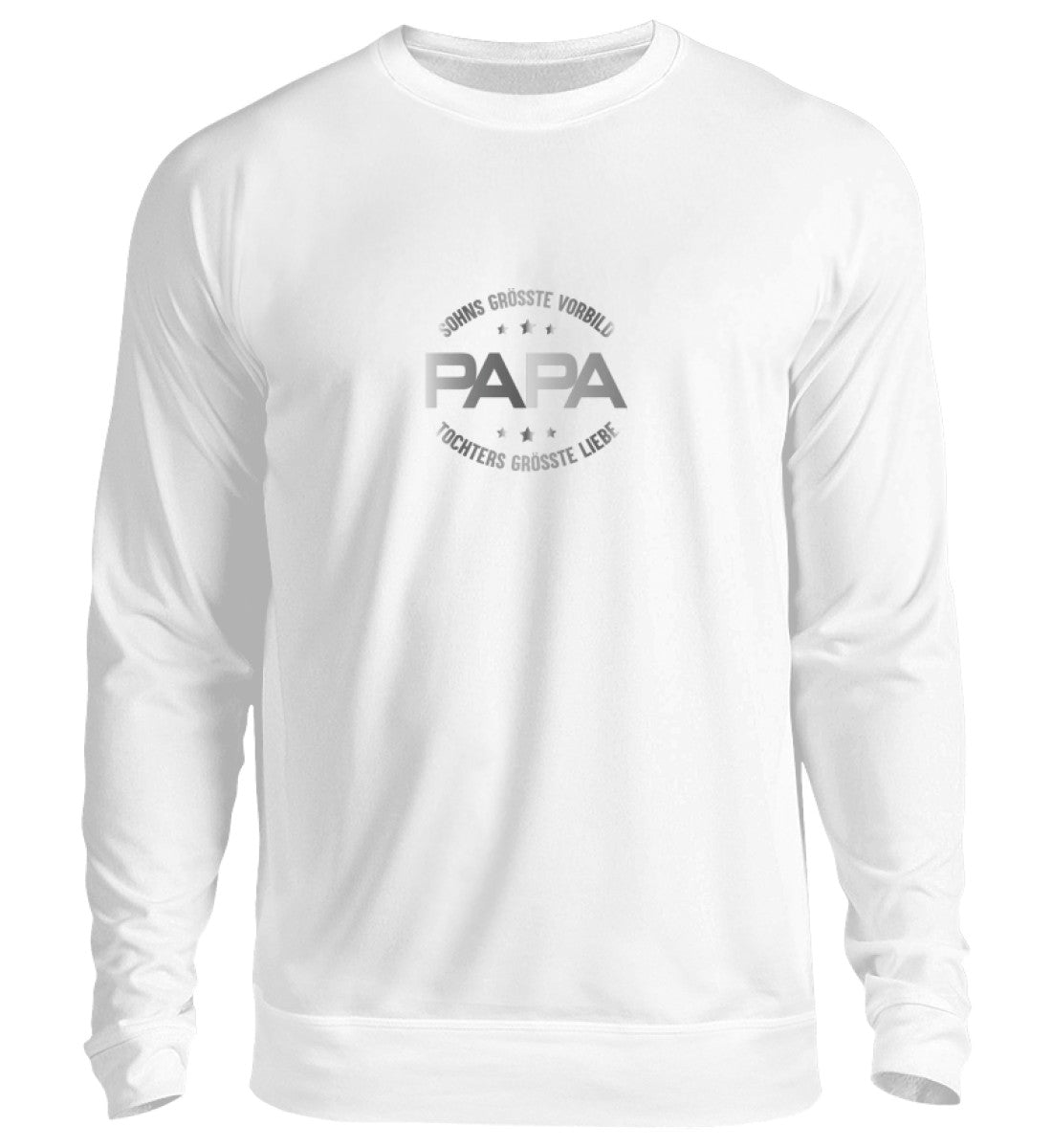Herren Sweatshirt- Papa Größte Vorbild
