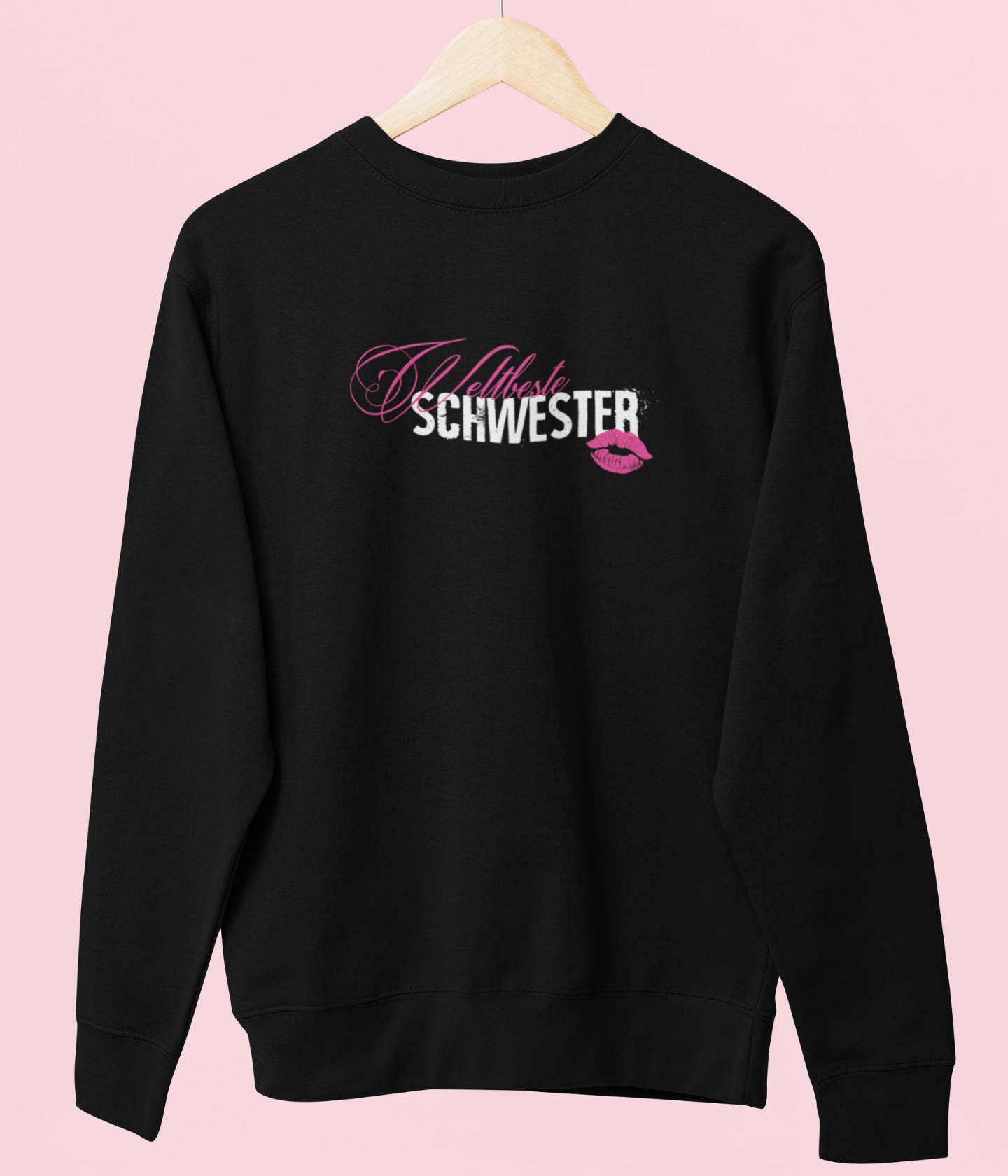 Damen Sweatshirt- Weltbeste Schwester