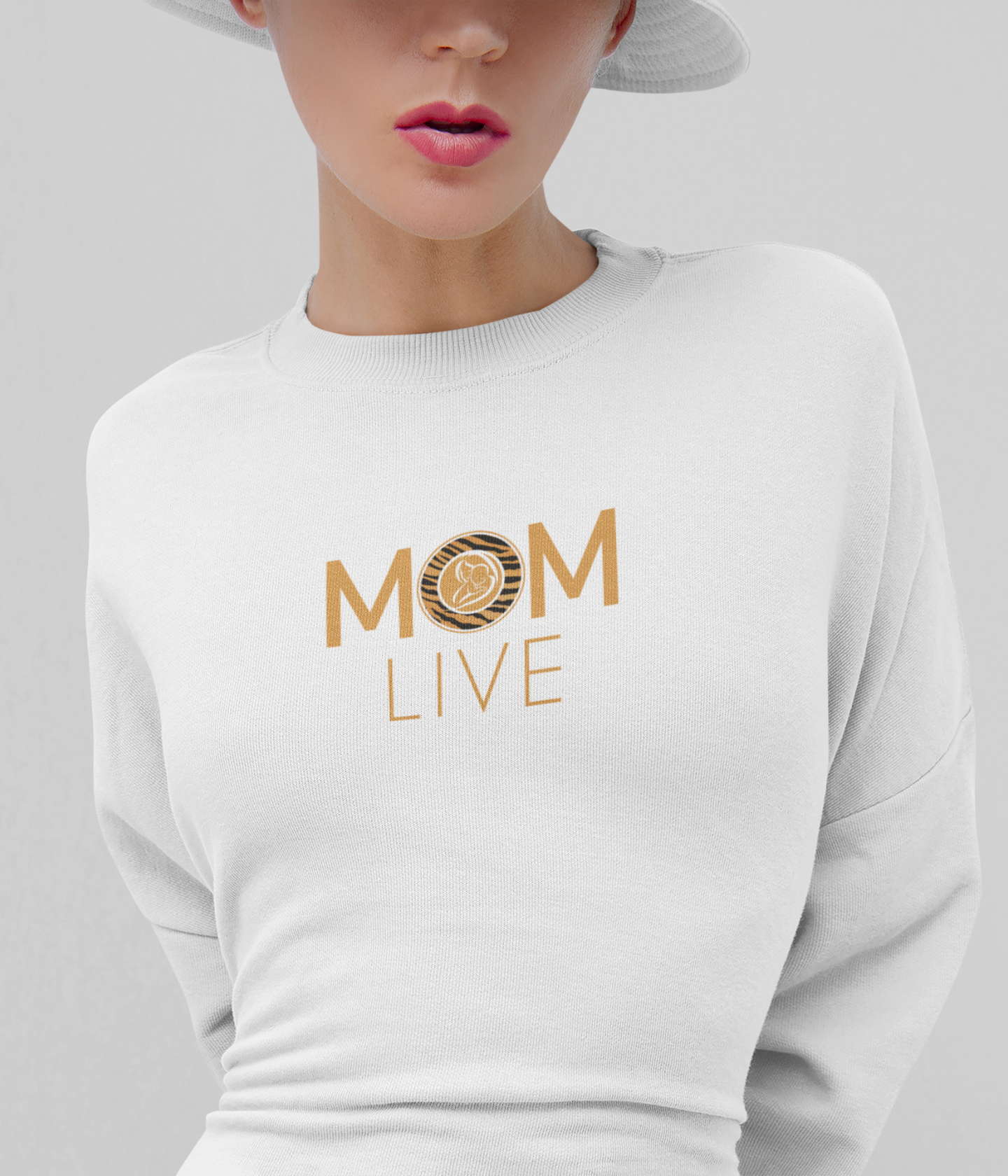 Damen Sweatshirt- Mom Live