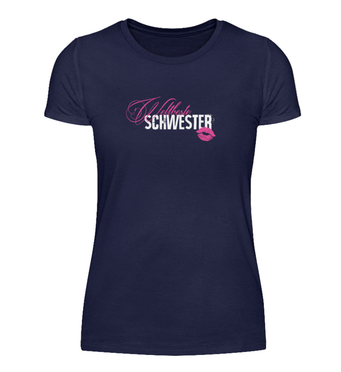Damen Basic Shirt- Weltbeste Schwester