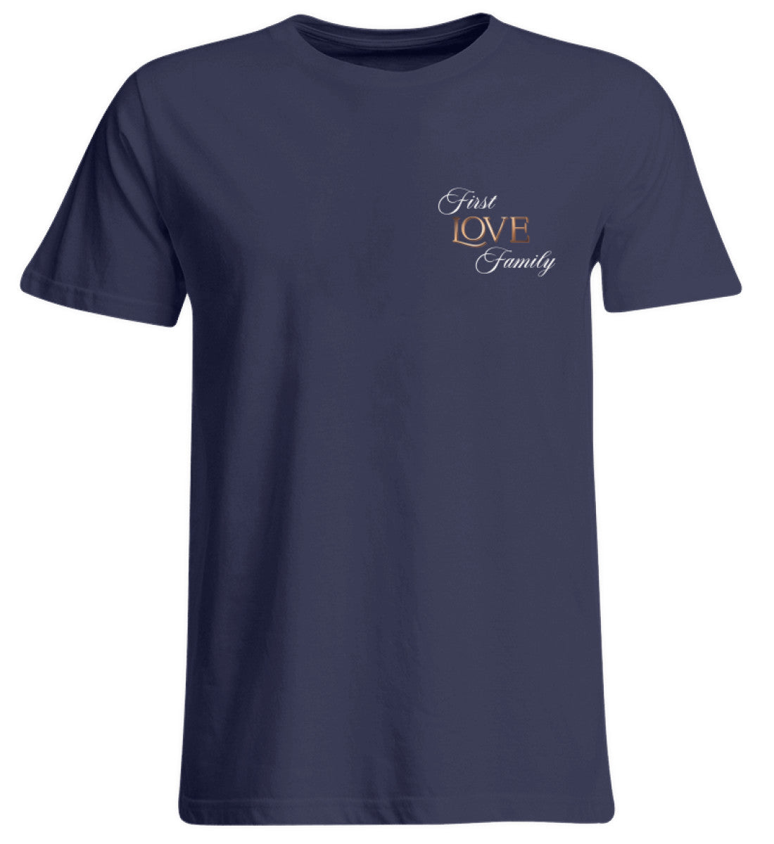 Übergrößen Damen T- Shirt- First Love Family