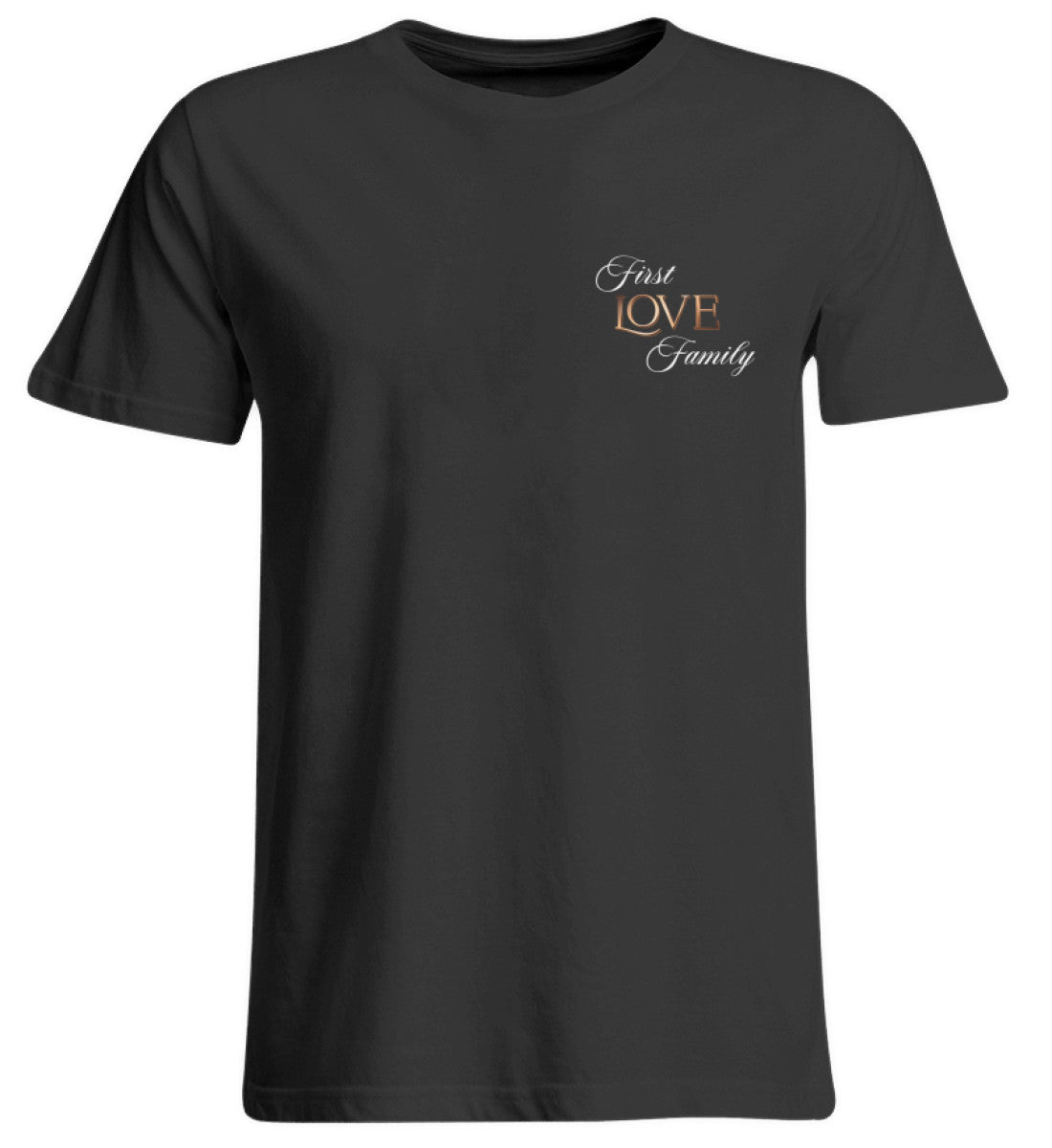 Übergrößen Damen T- Shirt- First Love Family