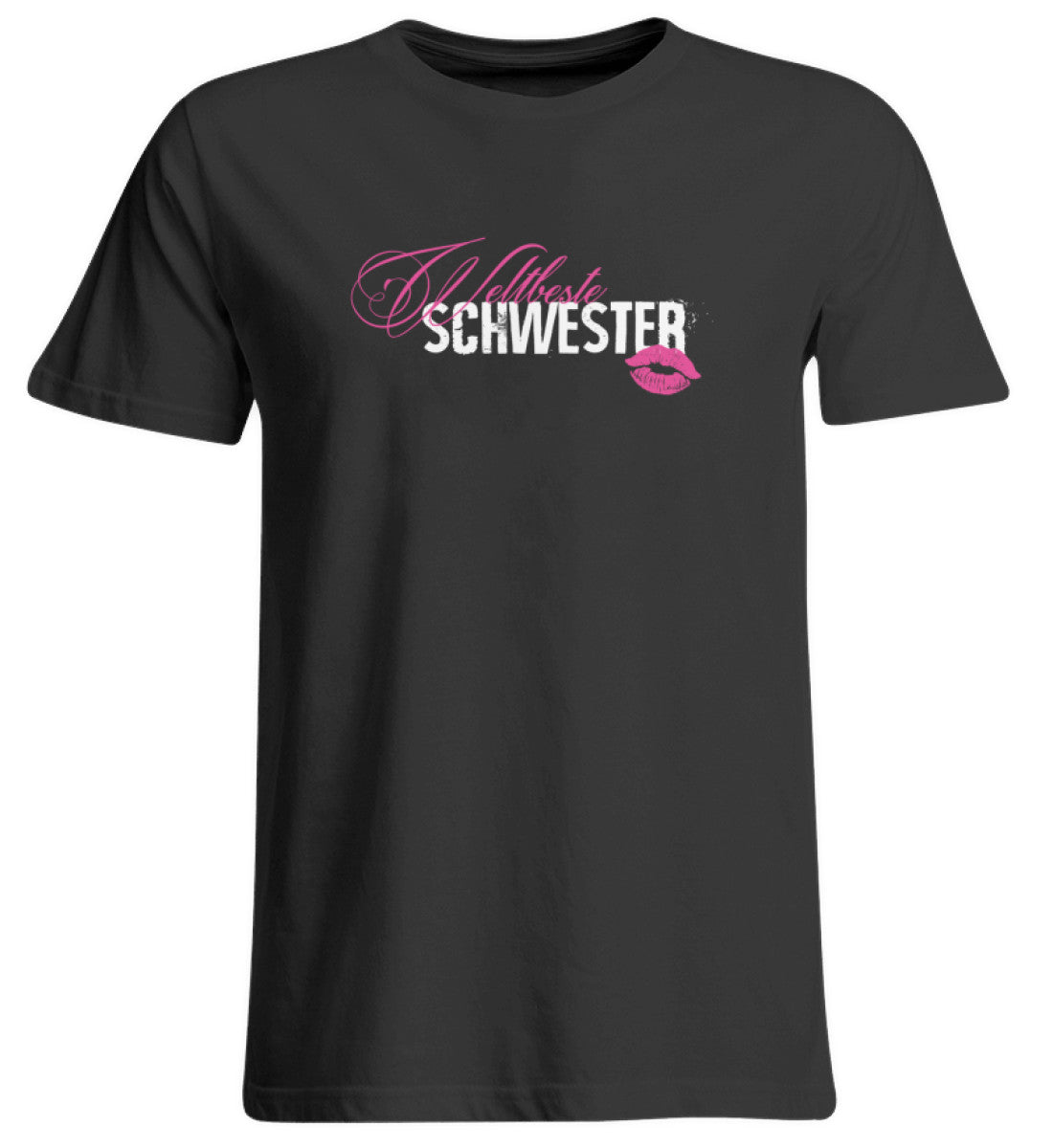 Übergrößen Damen T- Shirt- Weltbeste Schwester