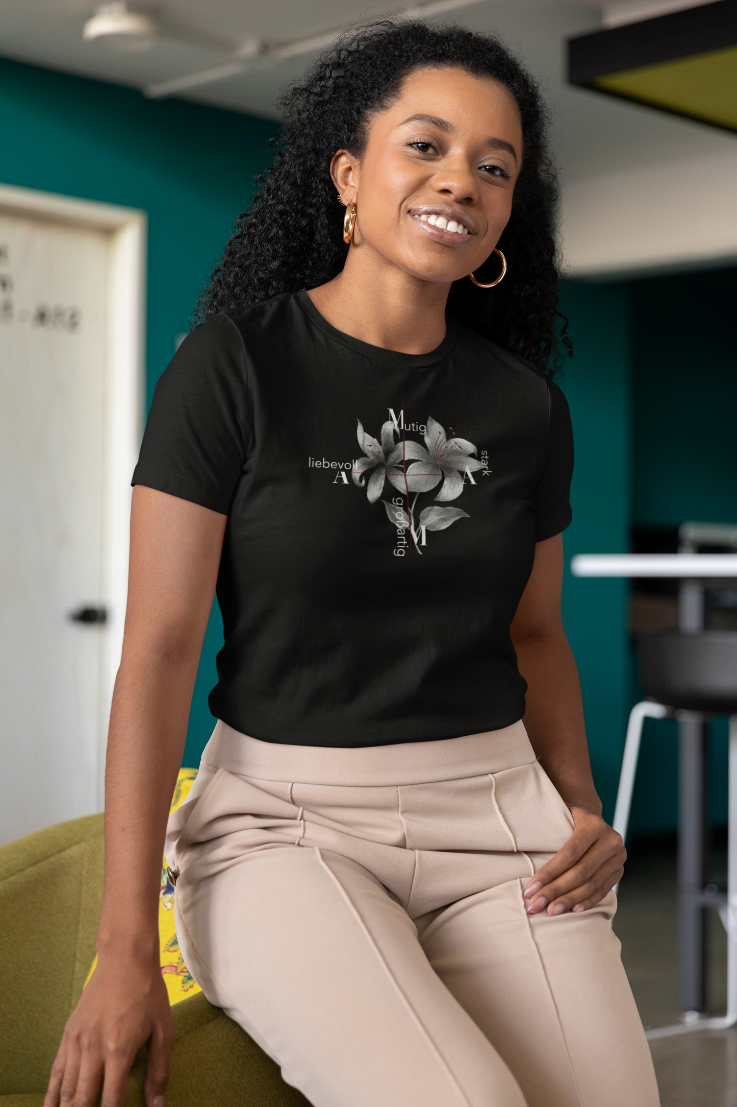 Damen Basic Shirt - Mama liebevoll