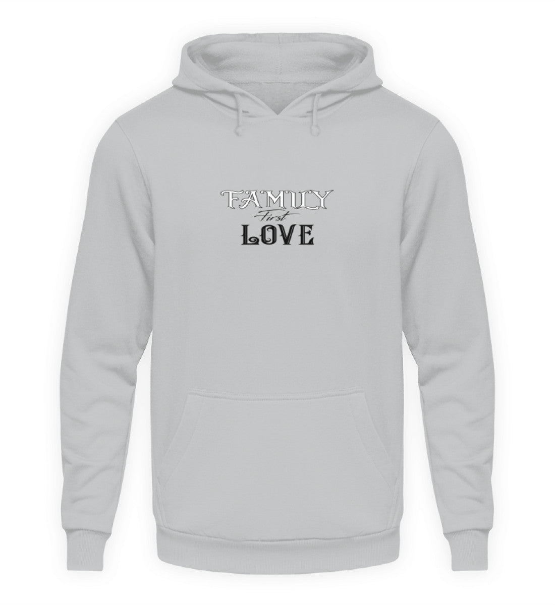 Herren Hoodie- Family First Love