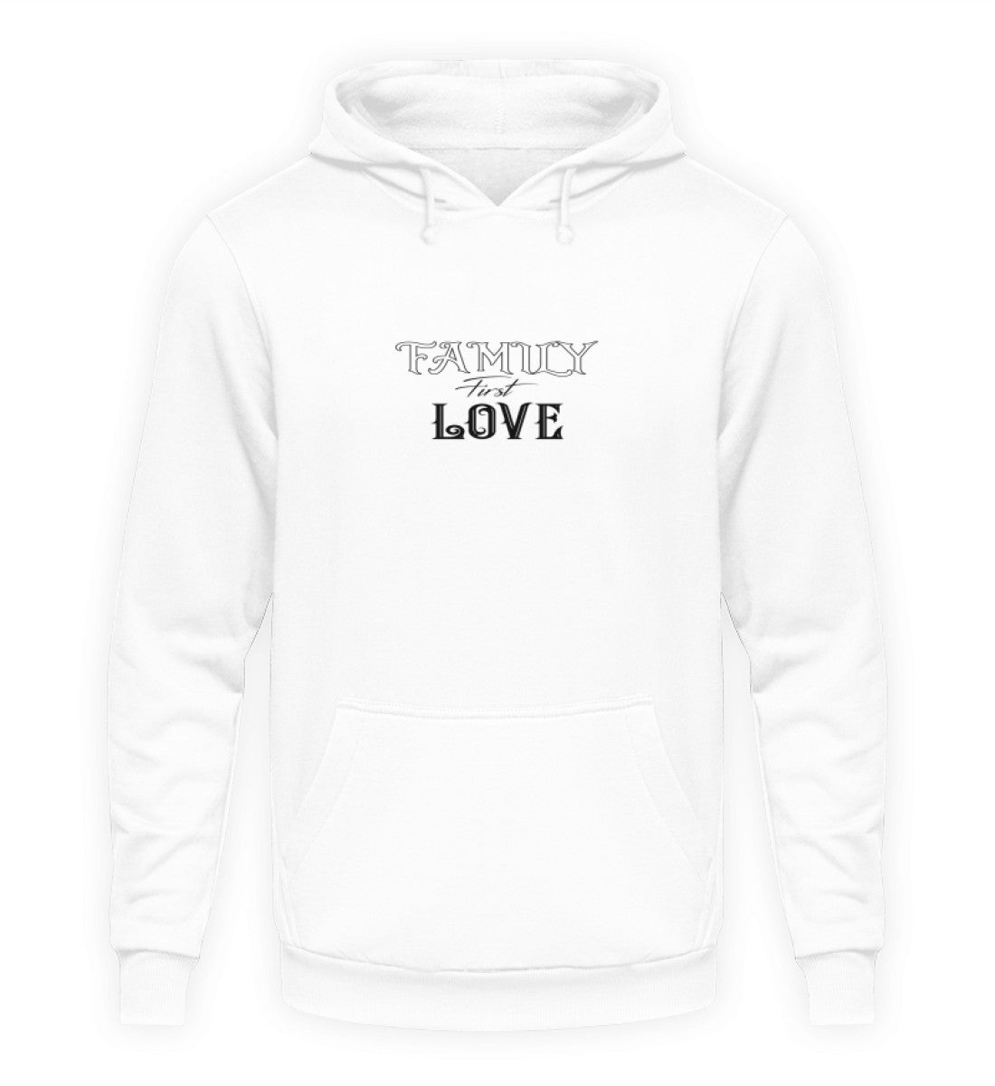 Herren Hoodie- Family First Love