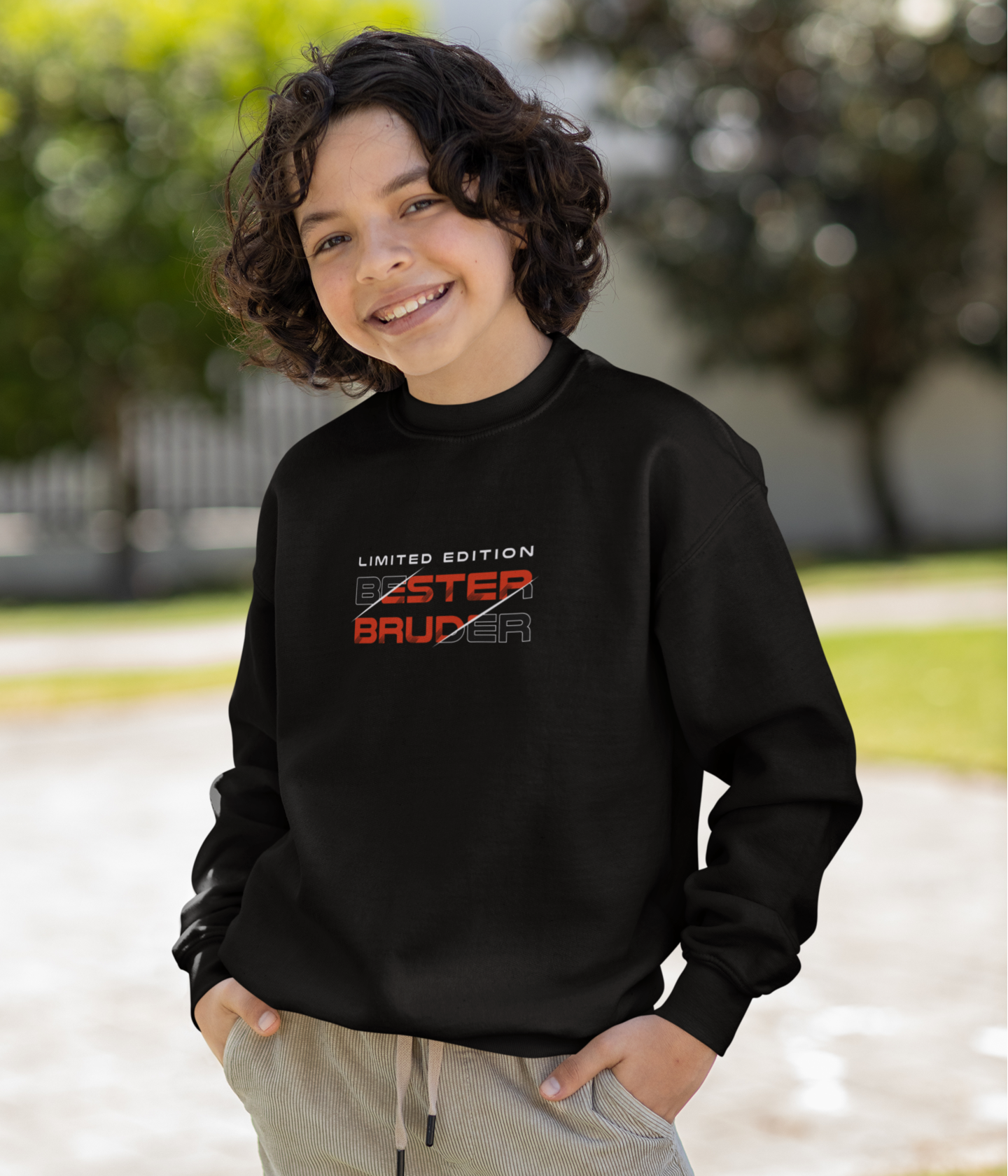 Jungen Sweatshirt- Bester Bruder