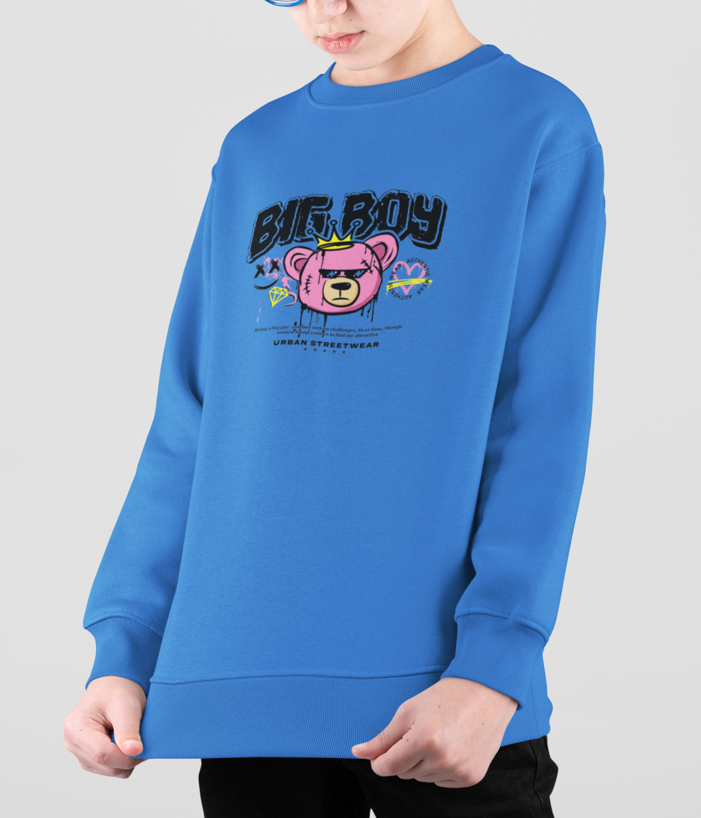 Jungen Sweatshirt- Big Boy