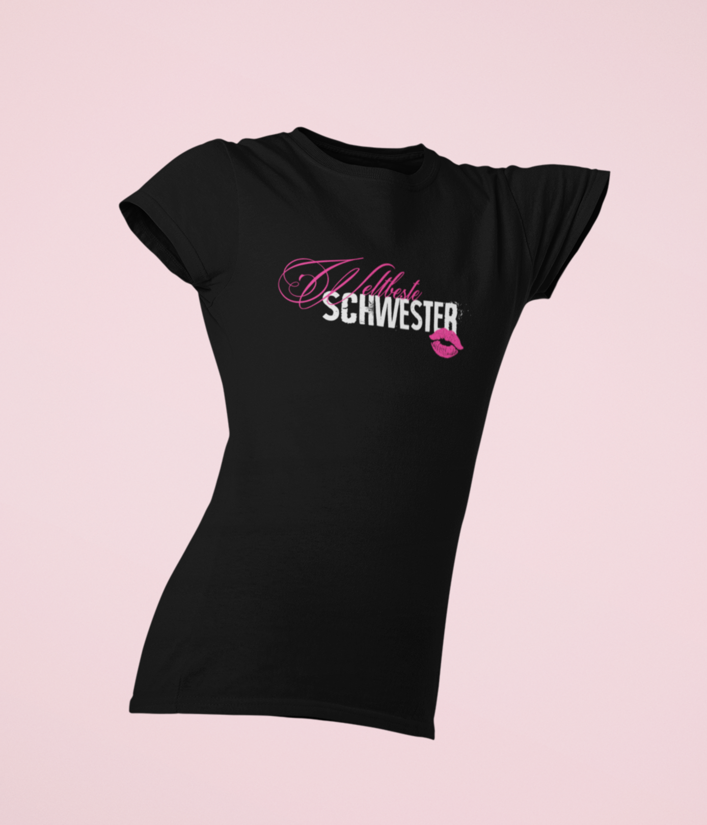 Damen Basic Shirt- Weltbeste Schwester