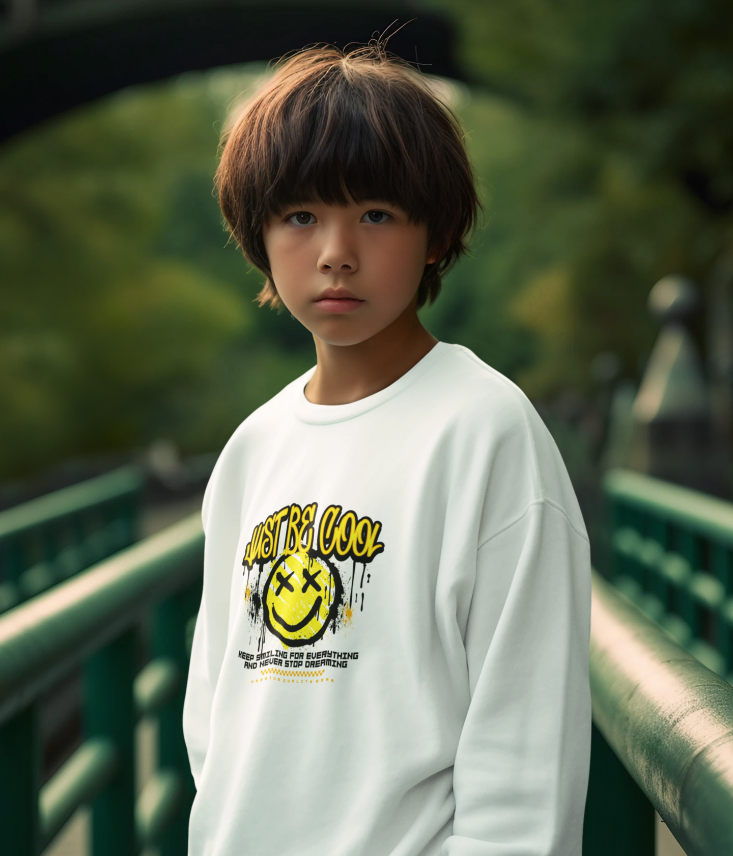 Jungen Sweatshirt- Just Be Cool