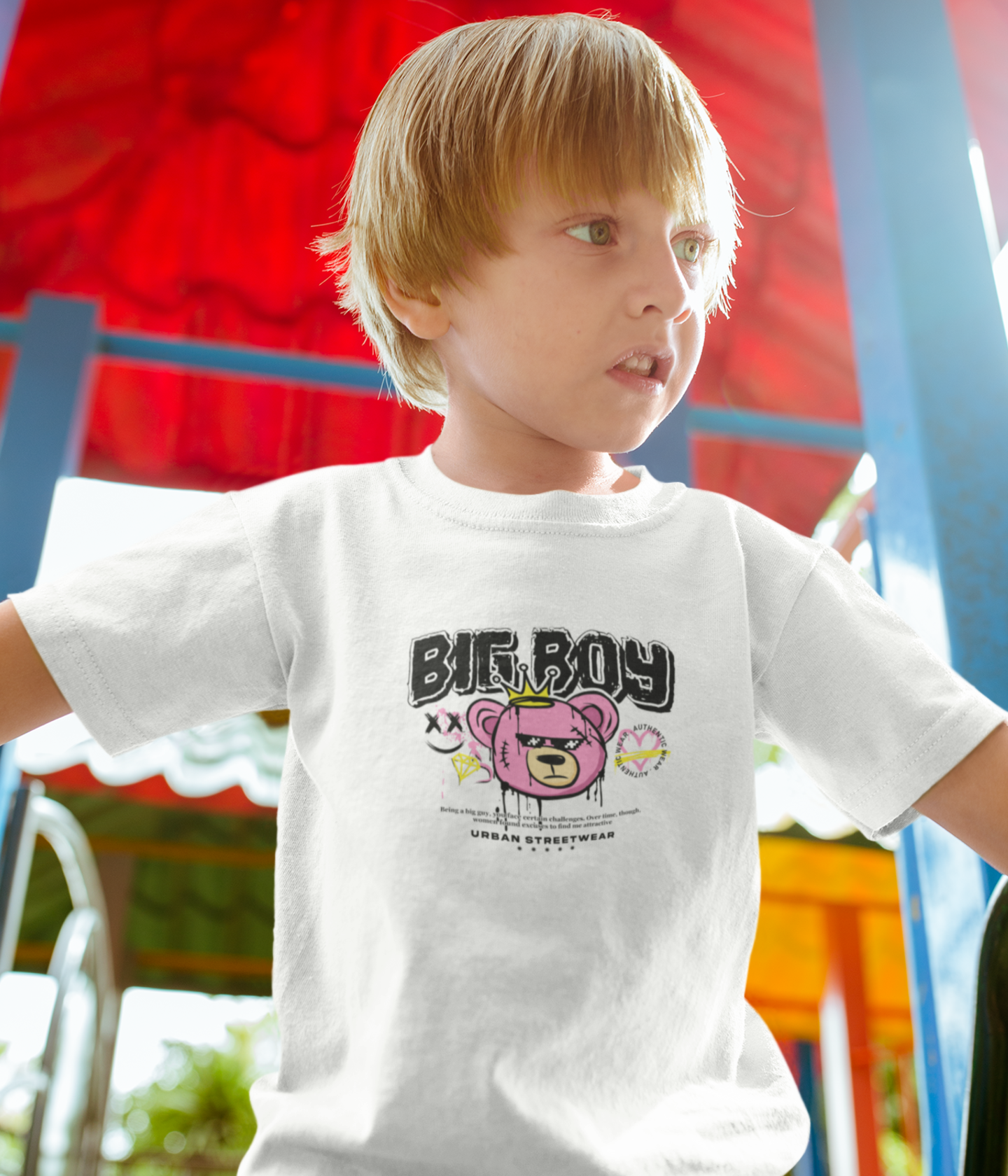 Jungen T- Shirt- Big Boy