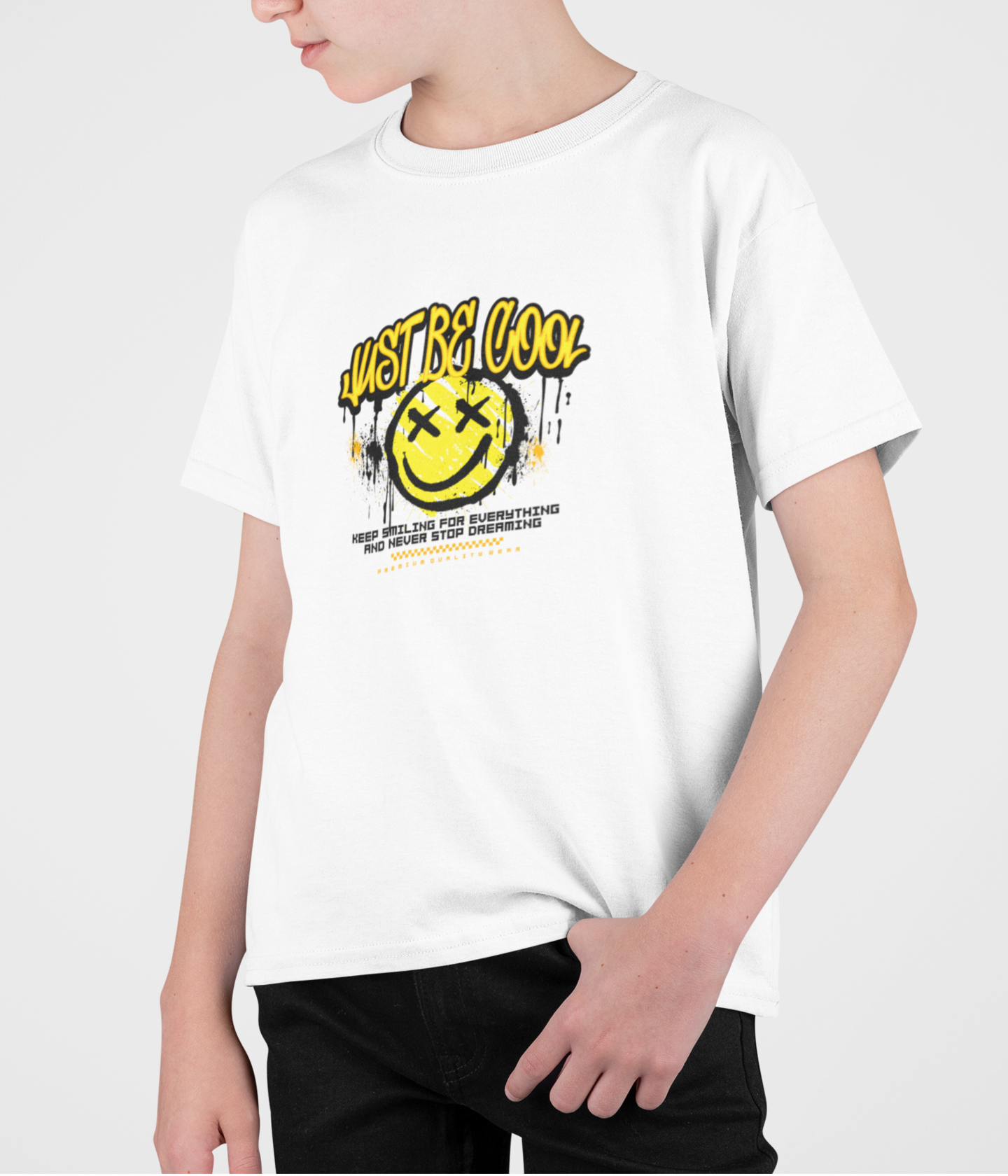 Jungen T- Shirt- Just Be Cool
