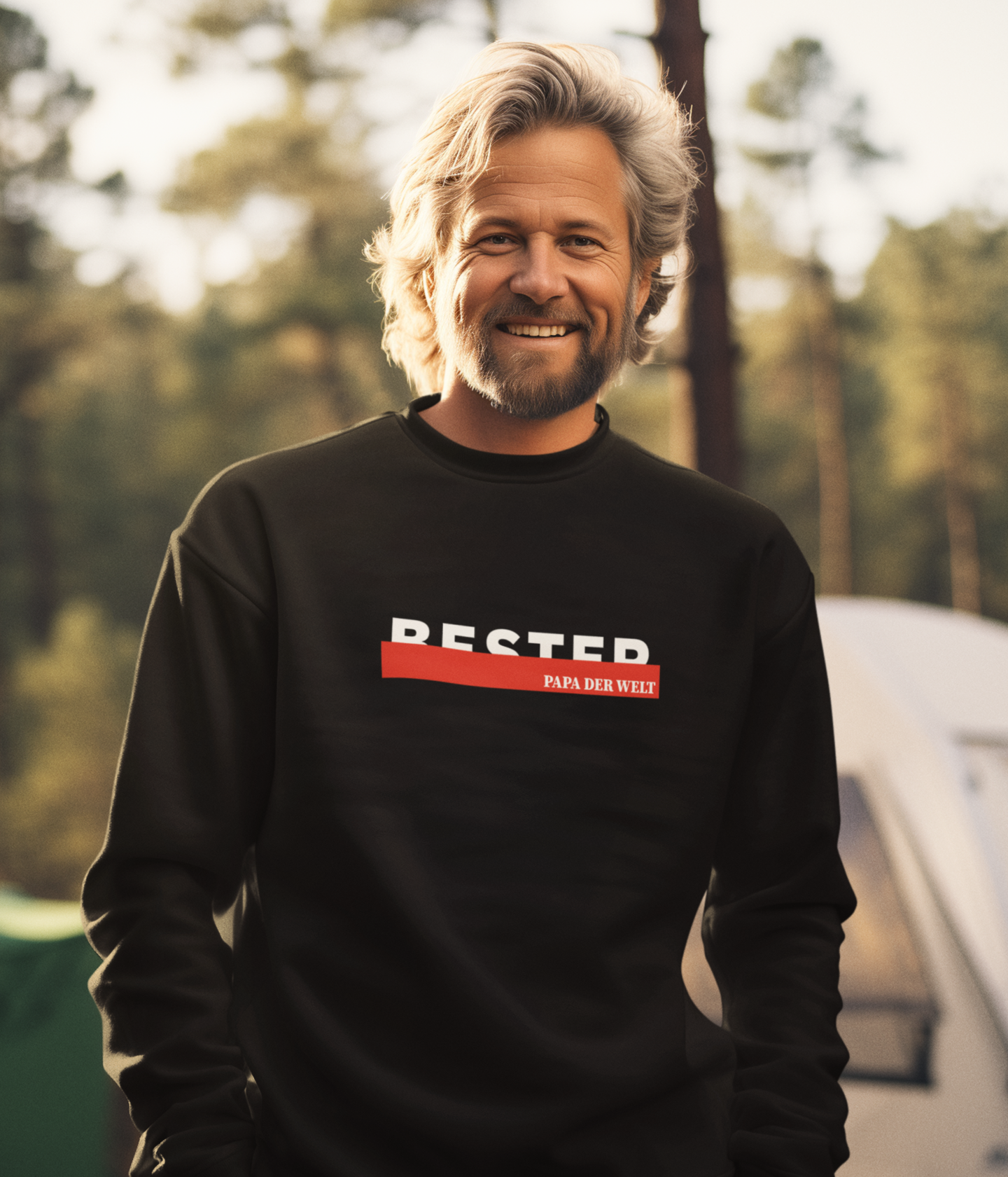 Herren Sweatshirt- Bester Papa der Welt