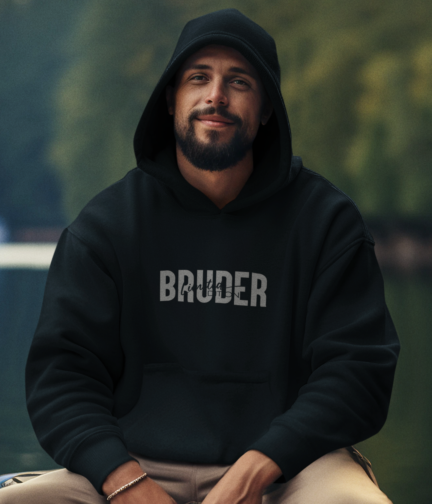 Herren Hoodie- Bruder Limited Edition
