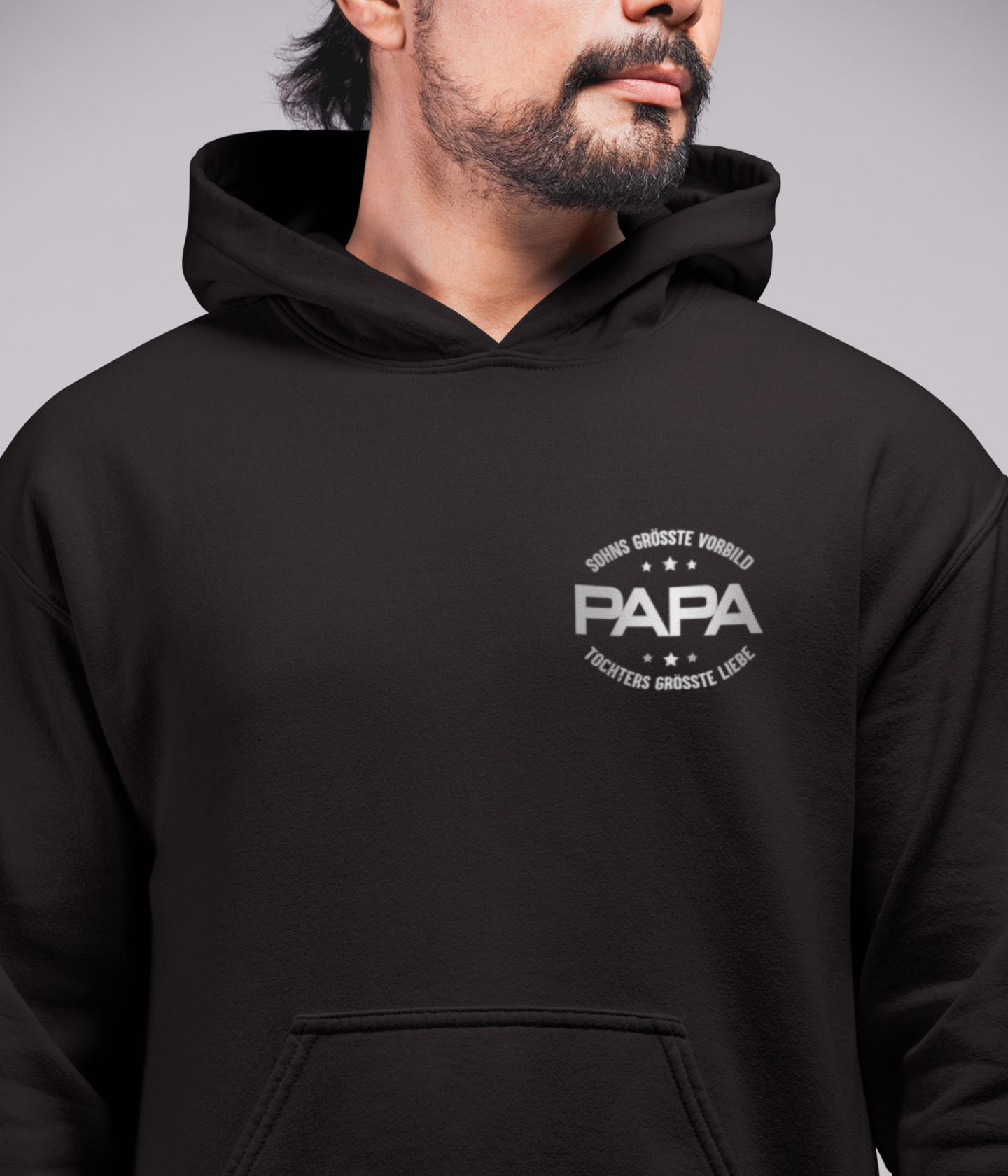 Herren Hoodie- Papa größte Vorbild BT
