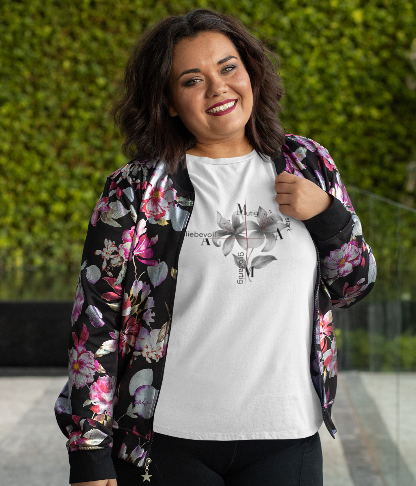 Übergrößen Damen T Shirt - Mama Liebevoll