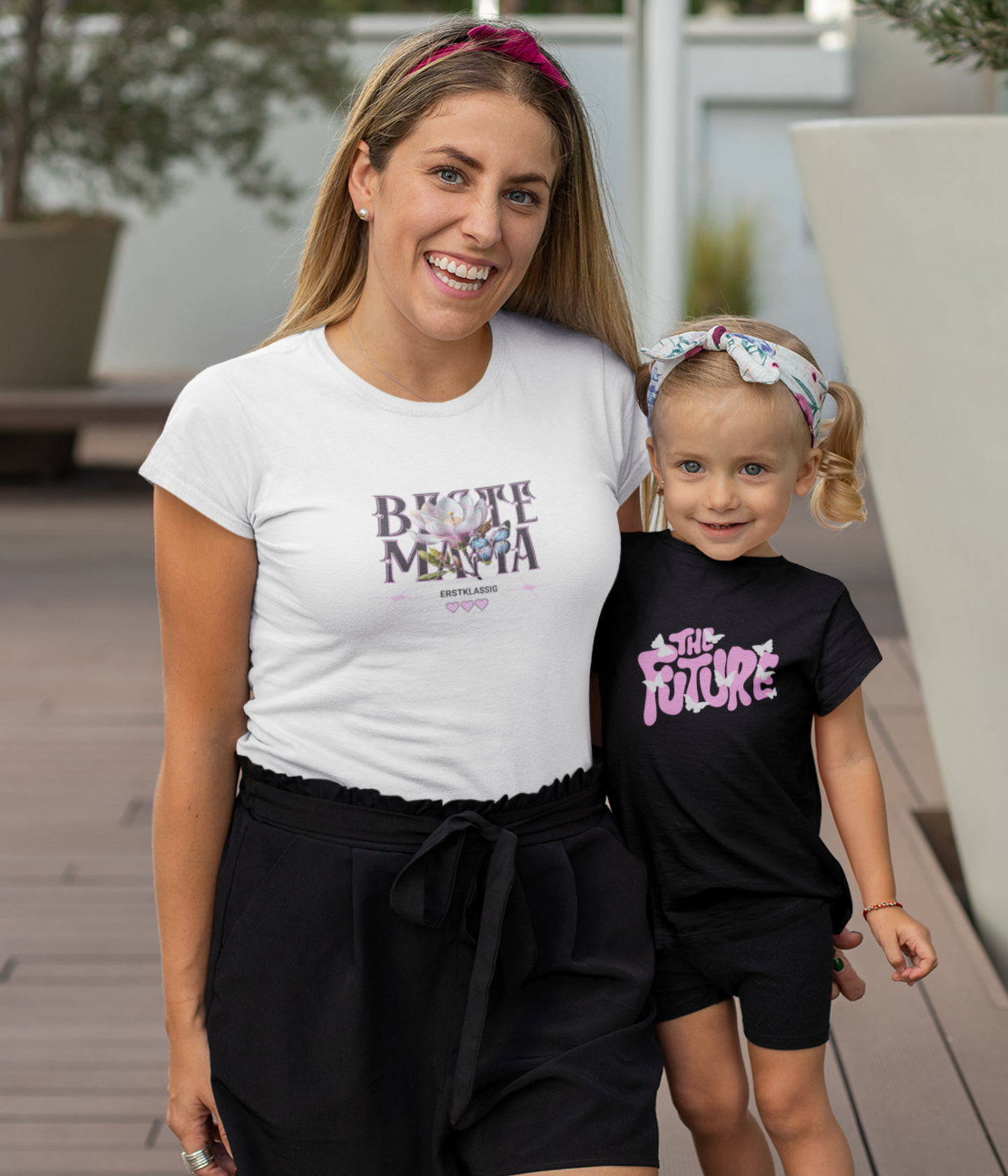 Damen Basic Shirt- Beste Mama Erstklassig