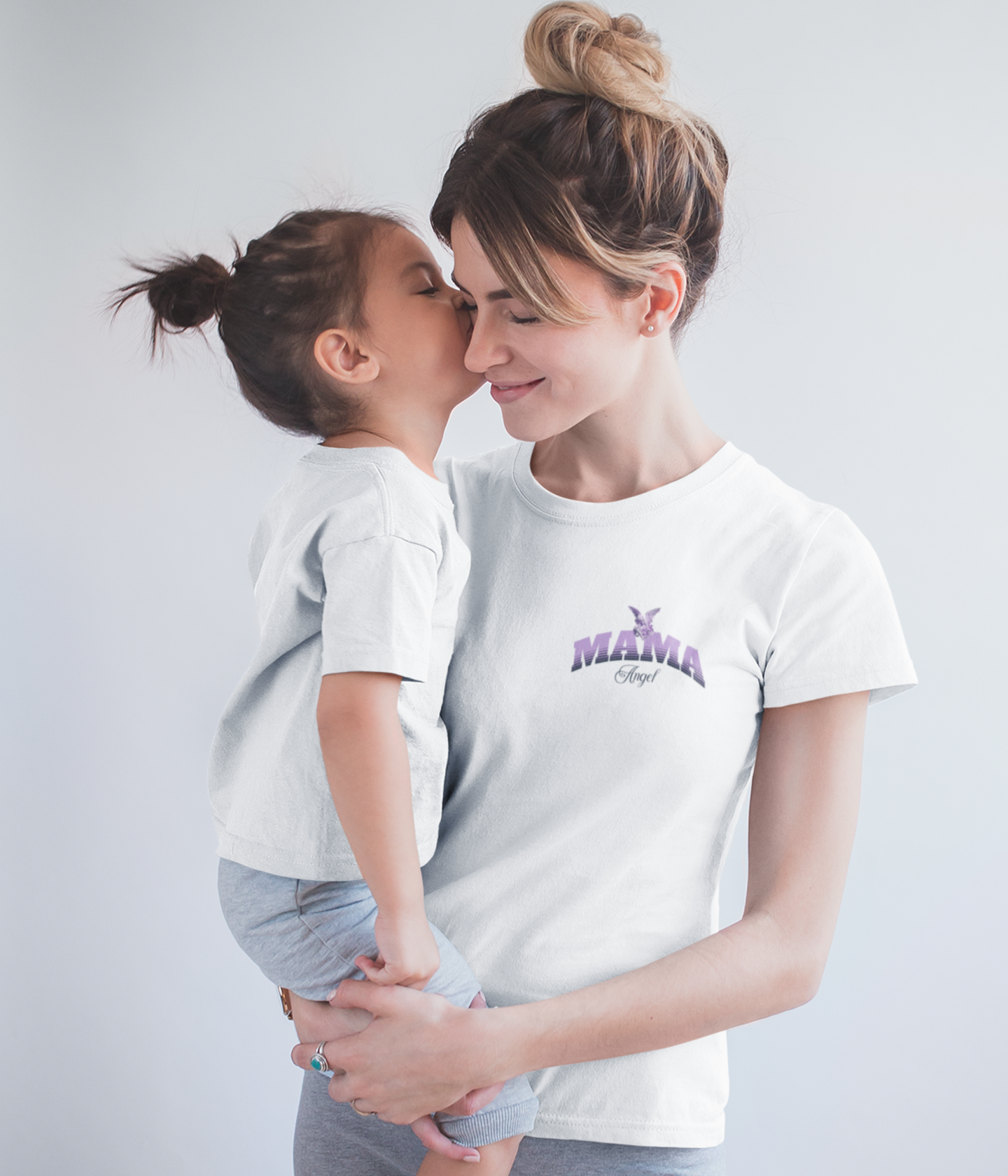 Damen Basic Shirt- Mama Engel