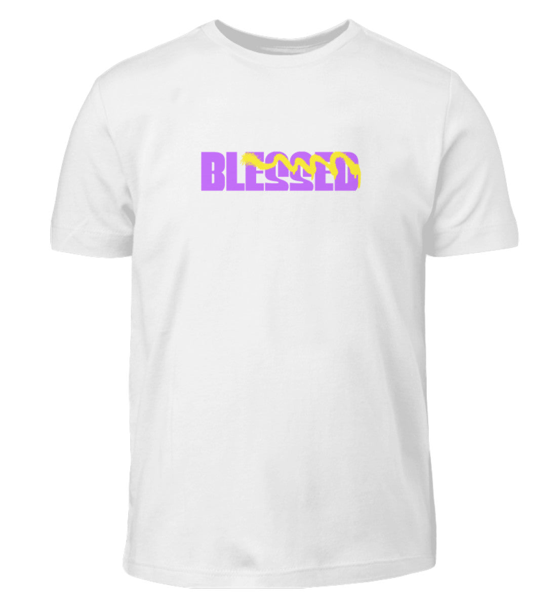 Jungen T- Shirt- Blessed- Zweiseitiger Druck