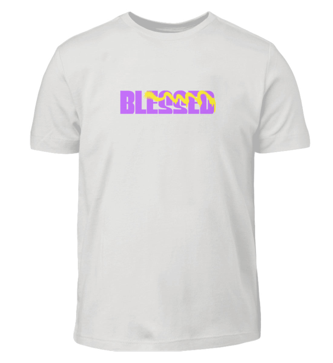 Jungen T- Shirt- Blessed- Zweiseitiger Druck