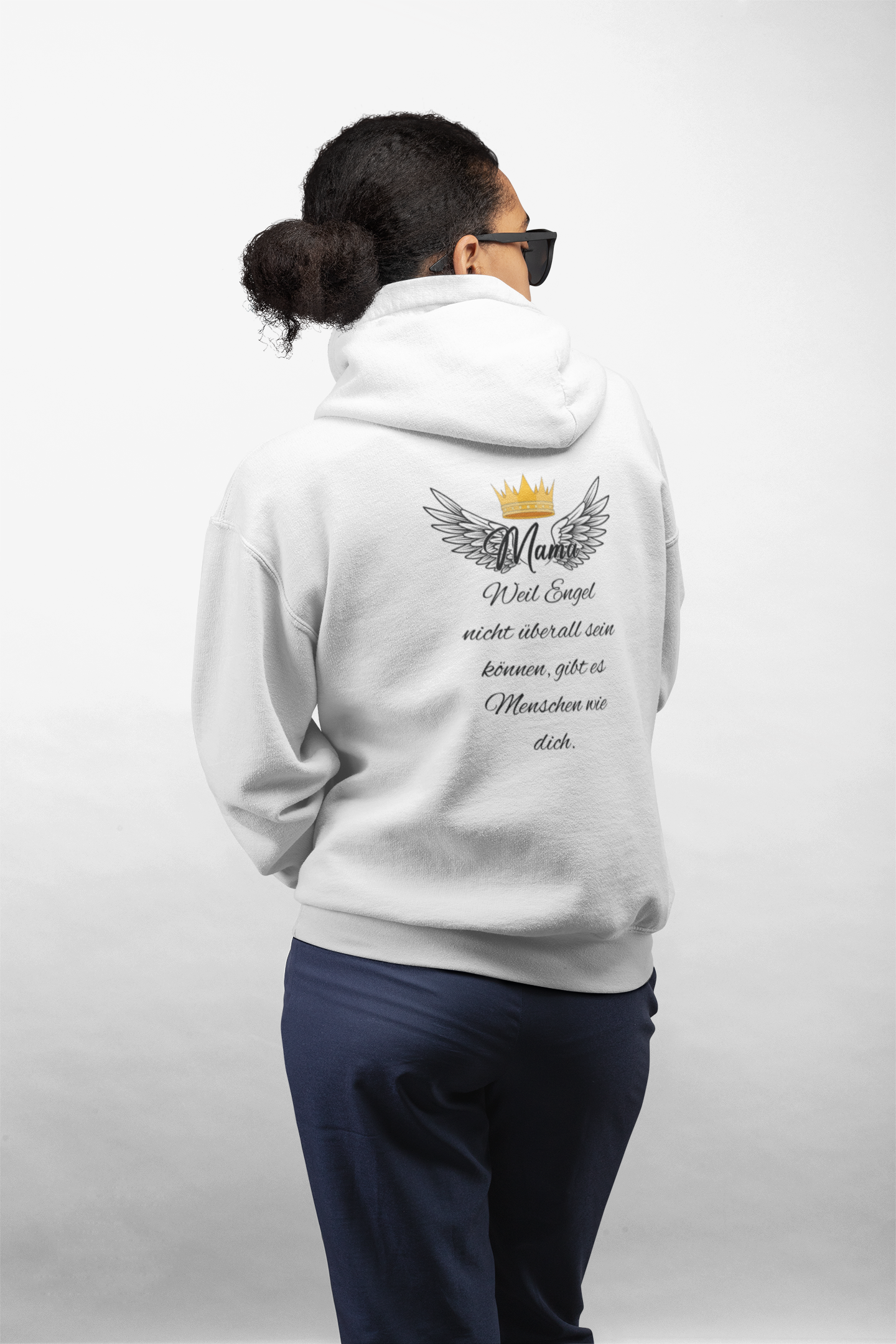 Damen Hoodie - Mama Engel