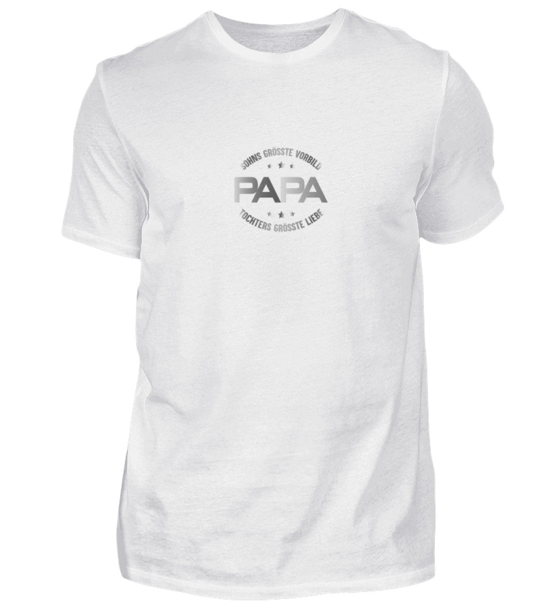 Herren Basic Shirt- Papa Größte Vorbild