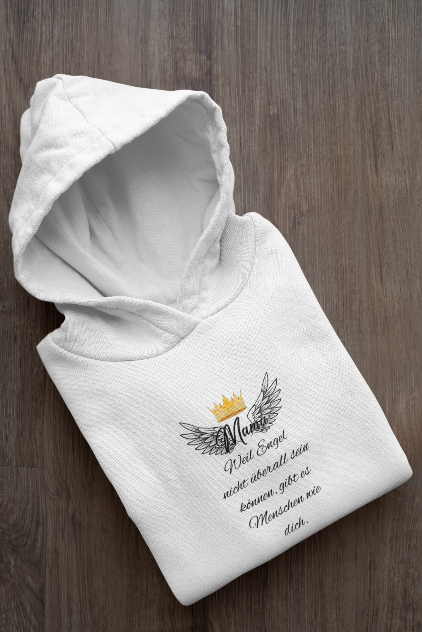 Damen Hoodie - Mama Engel