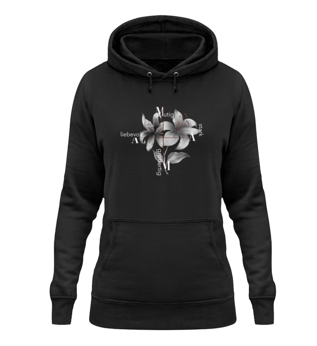 Damen Hoodie - Mama Liebevoll