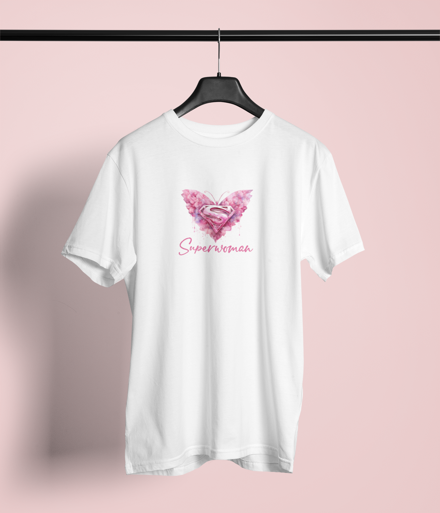 Übergrößen Damen T- Shirt- Superwoman