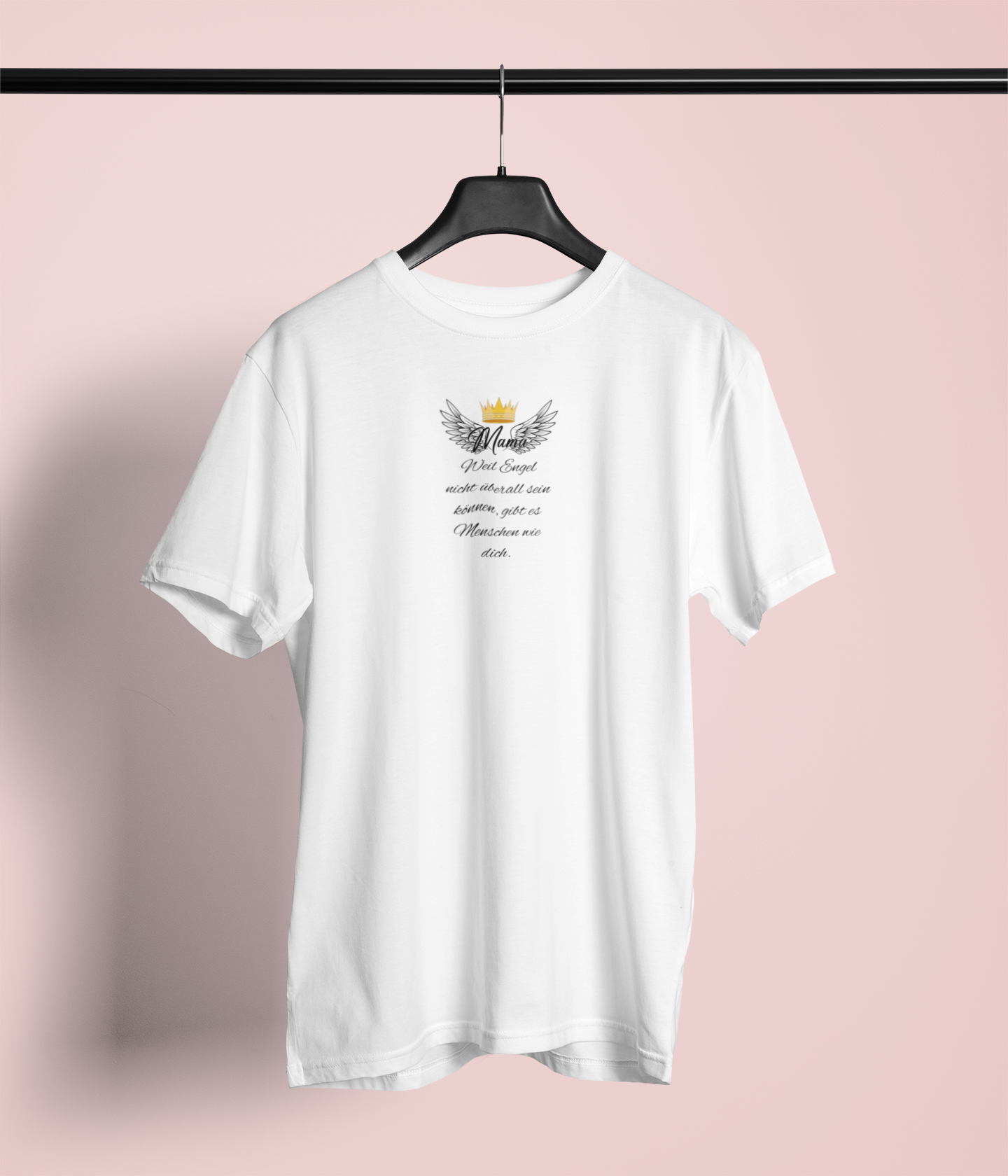 Übergrößen Damen T-Shirt- Mama Engel