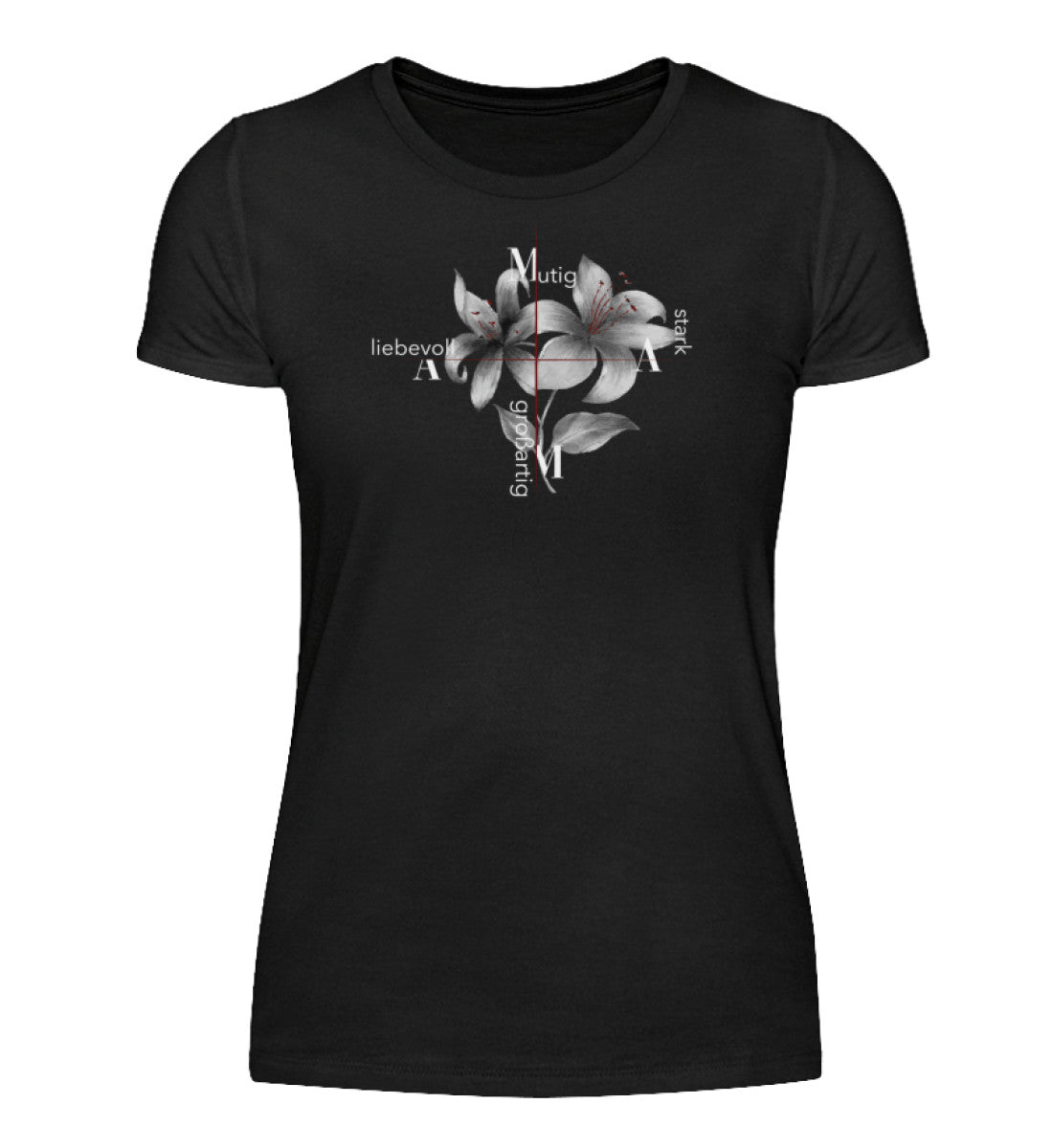 Damen Basic Shirt - Mama liebevoll