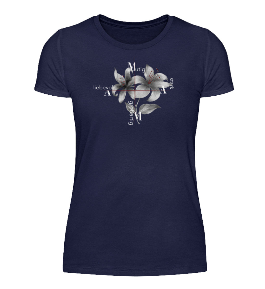 Damen Basic Shirt - Mama liebevoll