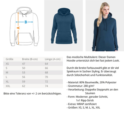 Damen Hoodie- Danke Mama