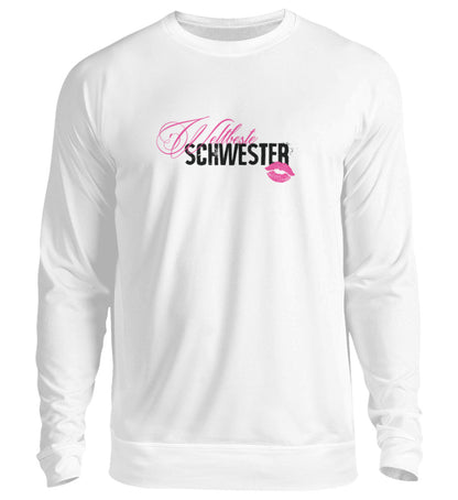 Damen Sweatshirt- Weltbeste Schwester