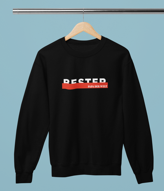 Herren Sweatshirt- Bester Papa der Welt
