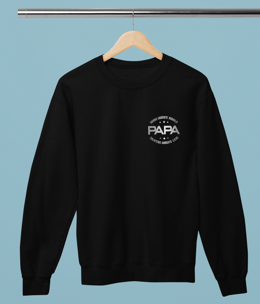 Herren Sweatshirt - Papa Größte Vorbild BT