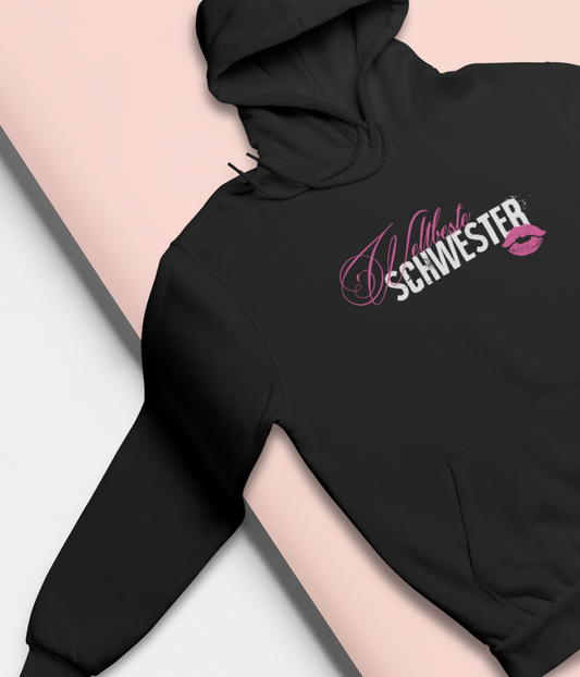 Damen Hoodie- Weltbeste Schwester