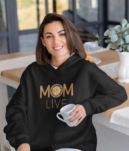 Damen Hoodie- MOM LIVE