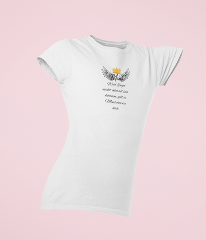 Damen Basic Shirt- Mama Engel