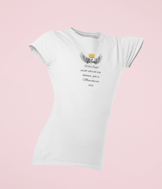 Damen Basic Shirt- Mama Engel