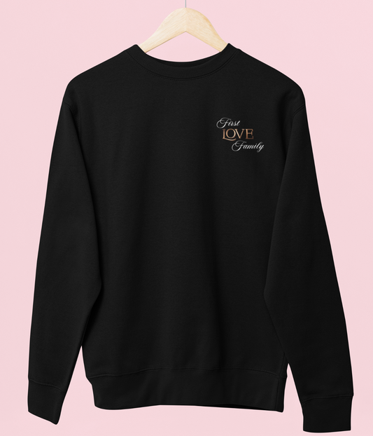 Damen Sweatshirt- First Love Family