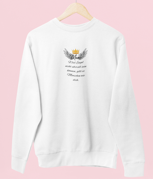 Damen Sweatshirt- Mama Engel