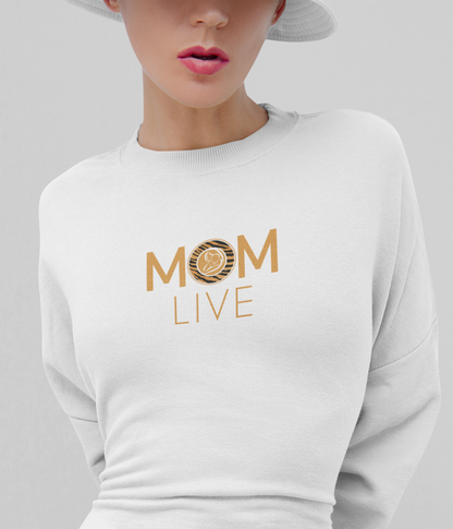 Damen Sweatshirt- Mom Live