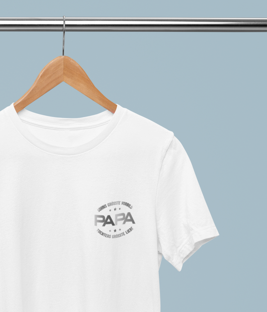 Herren Basic Shirt- Papa Größte Vorbild BT