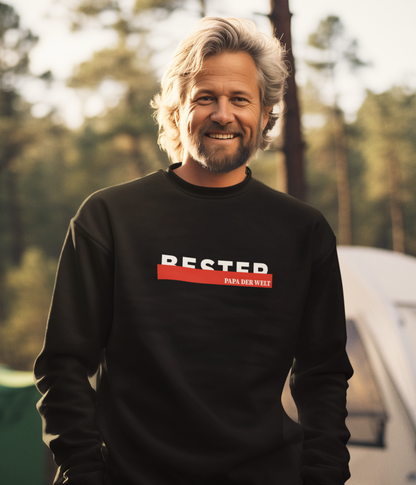 Herren Sweatshirt- Bester Papa der Welt