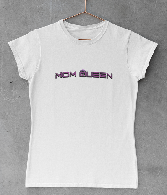 Damen Basic Shirt- Mom Queen
