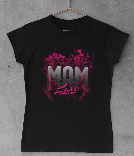 Damen Basic Shirt- Mom Love