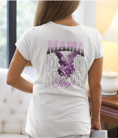 Damen Basic Shirt- Mama Engel