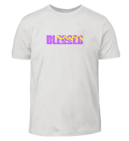 Jungen T- Shirt- Blessed-  Zweiseitiger Druck